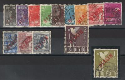 .gestempelt - Berlin Nr. 21/34, - Briefmarken und Ansichtskarten