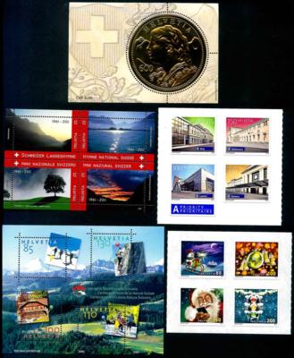 ** - Schweiz - Partie FRANKATURWARE - Briefmarken und Ansichtskarten