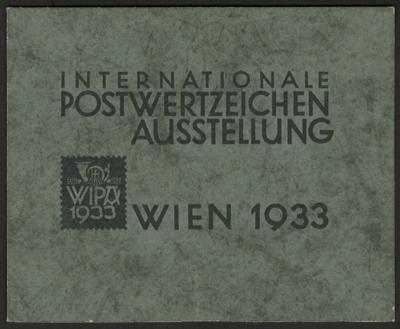 Originalmappe zum WIPABLOCK, - Stamps