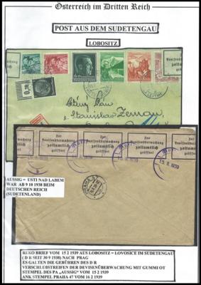 Poststück - Ostmark - Interess. Partie - Stamps