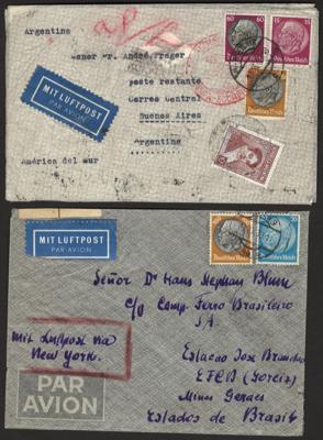 Poststück - partie Poststücke "Ostmark"bis 1945, - Briefmarken und Ansichtskarten