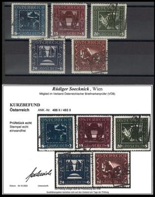 .gestempelt - Österr. Nr. 489 II/9 - Briefmarken und Ansichtskarten