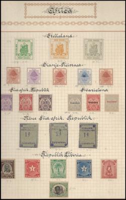 (*)/gestempelt - Partie Übersee und Europa, - Stamps