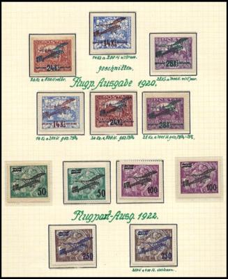 **/*/gestempelt/Poststück - Sammlung Tschechosl. ab 1918, - Stamps