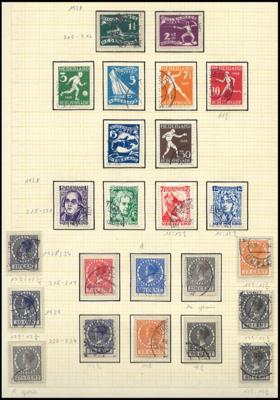 **/*/gestempelt - Sammlung Niederlande ca. 1852/1997, - Stamps
