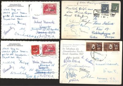 Poststück - Brief - Österr. - Kl. Partie Expeditionskarten u.a. mit Karakorum 1961, - Známky