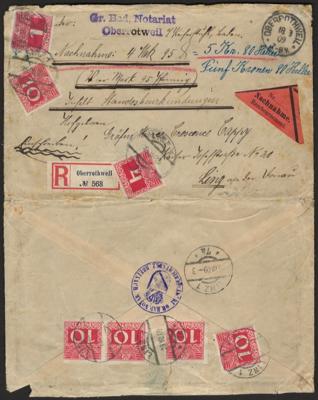 Poststück/Briefstück - Partie Portobelege Österr. ab Monarchie, - Známky