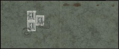 Poststück - Umschlag zum WIPABLOCK, - Briefmarken und Ansichtskarten