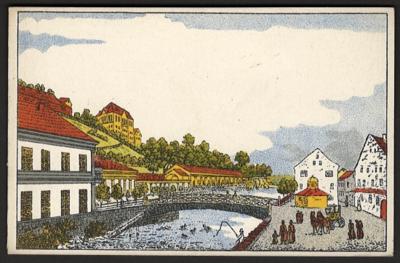 Poststück - Wiener Werkstätte - Karte Nr. 195, - Francobolli