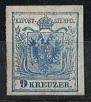 (*) - Österr. Nr. 5M Type IIIb blau, - Stamps and postcards