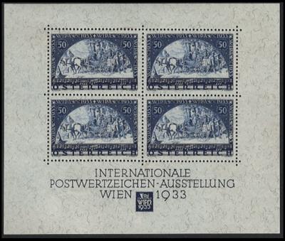* - Österr. - WIPABLOCK (126:105), - Briefmarken und Ansichtskarten