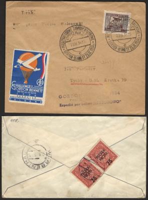 Poststück/Briefstück - Kl. Partie Poststücke meist älteres Polen, - Briefmarken und Ansichtskarten