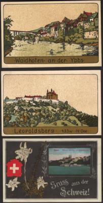 Poststück - Partie alte Ansichtskarten Österr., - Známky a pohlednice