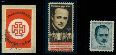 **/Briefstück - Österr. 3 verschiedene, - Stamps and postcards