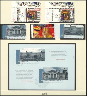 ** - Deutschland - EURO - NEUHEITEN (FRANKATURWARE) - Sammlung 2002/2021 sowie im Anhang 1999/2001, - Známky a pohlednice