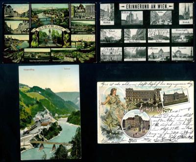Poststück - Partie AK Vorarlberg u.a. mit Bregenz - Feldkirch etc., - Francobolli e cartoline