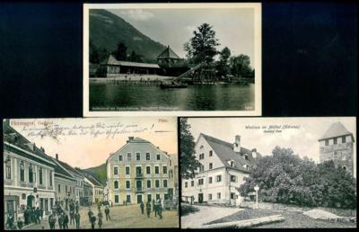 Poststück - Partie Vorarlberg - Salzburg - Briefmarken und Ansichtskarten