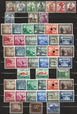 **/*/gestempelt/(*) - Partie div. Deutschland ab D.Reich, - Briefmarken und Ansichtskarten