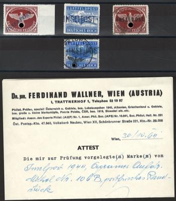 .gestempelt/**/*/Poststück/Briefstück - Partie D. Feldpost WK II in stark unterschiedl. Erh. bis Mgl., - Stamps and postcards