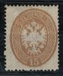 * - Lombardei Nr. 18 (15 Soldi braun) nachgum., - Briefmarken und Ansichtskarten