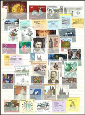 ** - Österr. - Partie EURO - NEUHEITEN (FRANKATURWARE), - Stamps and postcards