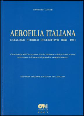 Literatur: Fiorenzo Longhi: "Aerofilia Italiana 1898 - 1941", - Francobolli e cartoline