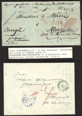 Poststück - altd. Staaten - Württemberg, - Francobolli e cartoline