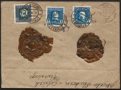 Poststück/Briefstück - Partie Poststücke Bosnien u.a. mit Ganzsachen, - Briefmarken und Ansichtskarten