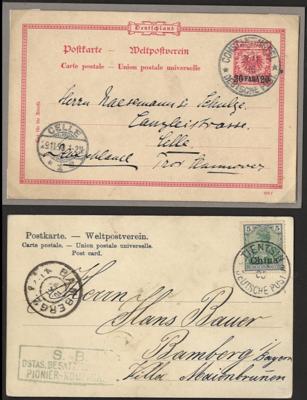 Poststück/Briefstück - Partie Poststücke div. Deutschland ab D.Reich, - Stamps and postcards