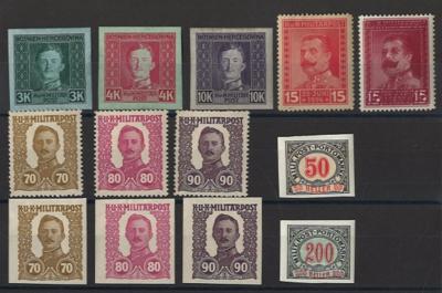 */** - Sammlung Bosnien mit etwas Abarten, - Stamps and postcards