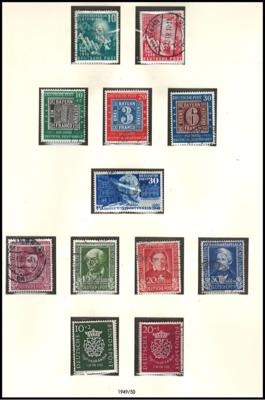 .gestempelt - Sammlung BRD 1949/1973, - Stamps and postcards