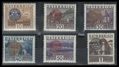 ** - Österr. Rotarier kpl., - Briefmarken und Ansichtskarten