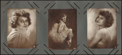 Poststück - 18 Fotokarten - Ausschnitte von Lilian Harvey davon 4 mit AUTOGRaph (Original - Autogramm), - Známky a pohlednice