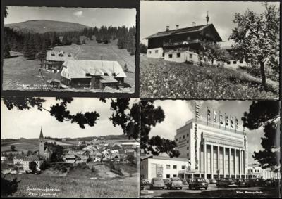 Poststück - Partie Foto - AK div. Österr. meist 1950er und 1960er, - Stamps and postcards