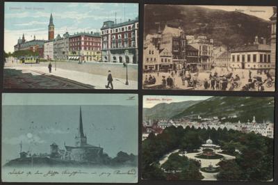 PoststückPartie Ansichtskarten, - Stamps and postcards