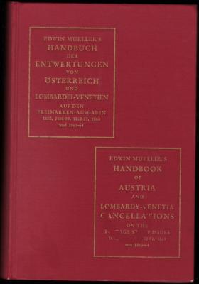 Literatur: Edwin Müller: Handbuch der Entwertungen von Österreich und Lombardei - Venetien", - Francobolli e cartoline