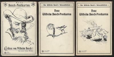 Poststück - Kl. Partie AK "Wilhelm - Stamps and postcards