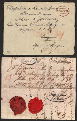 Poststück - Österr. Vorpila - heutige Westukraine. Partie Briefe ab 1831, - Briefmarken und Ansichtskarten