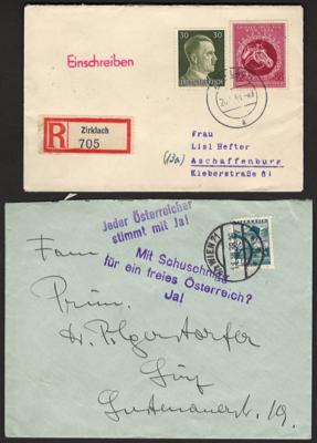 Poststück - Partie Poststücke "ostmark", - Stamps and postcards