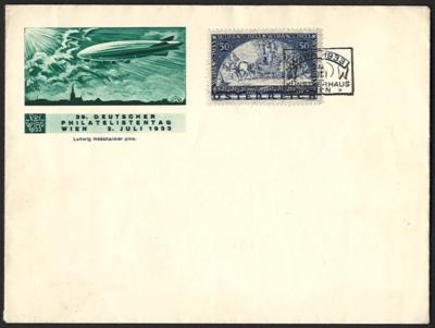Poststück - WIPA Faser mit Künstlerhaus - Briefmarken und Ansichtskarten