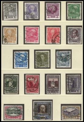 .gestempelt/*/** - Österr. - Sammlung  1850/1937 mit Porto, - Známky a pohlednice
