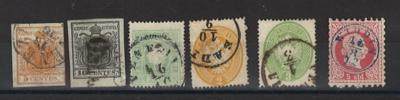 .gestempelt/* - Sammlung Österr. Post in der Levante mit Kreta u. etwas Lombardei, - Stamps and postcards