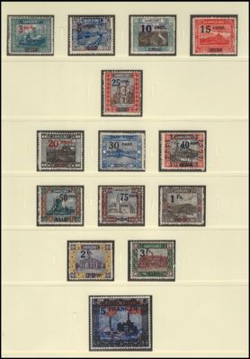 .gestempelt/*/** - Sammlung Saargebiet mit Saarland, - Briefmarken und Ansichtskarten
