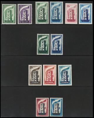 ** - Sammlung Europa - Gemeinschaftsausg. CEPT 1956/2016, - Stamps and postcards