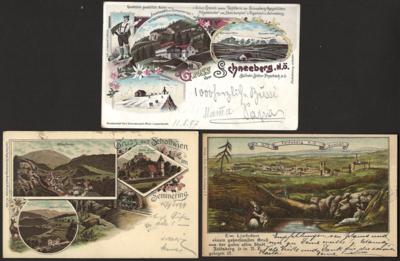 Poststück - Ausgesuchte Ansichtskarten - Briefmarken und Ansichtskarten