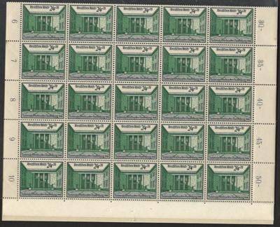 ** - D.Reich Nr. 739/42 (Leipziger Frühjahrsmesse 1940))- 40 Sätze, - Briefmarken und Ansichtskarten
