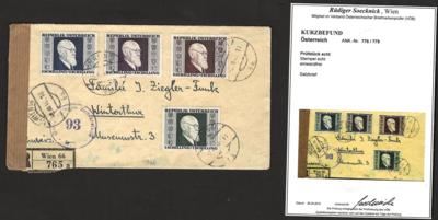 Poststück/Briefstück - Partie Poststücke - Stamps and postcards