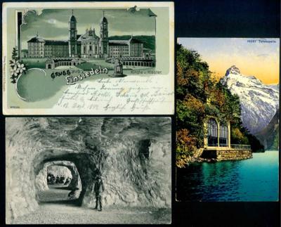 Poststück - Partie AK Schweiz, - Známky a pohlednice
