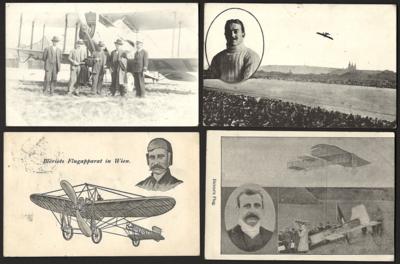 Poststück - Partie Motivkarten Luftfahrt, - Briefmarken und Ansichtskarten