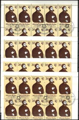 **/gestempelt - Reichhaltige Partie Dubl. DDR, - Briefmarken und Ansichtskarten